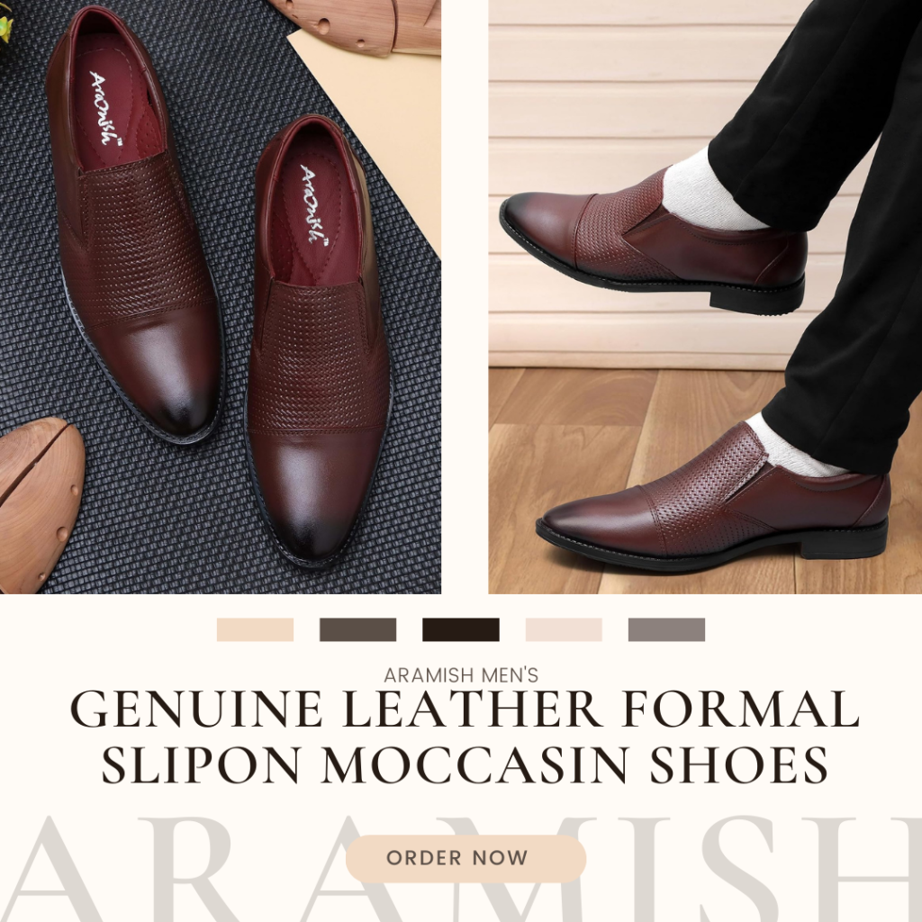 Aramish Shoes Men’s Branded Formal Leather Shoes Manufacturers